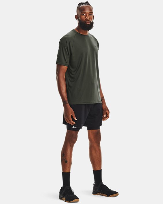 Men's UA Velocity Short Sleeve, Green, pdpMainDesktop image number 2